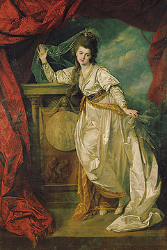 Elizabeth Farren as Hermione in The Winter's Tale by Johann Zoffany