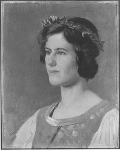 Elsbeth Werkmann (Studie) by Franz Grässel