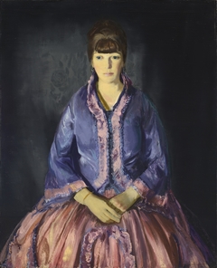 Emma in the Purple Dress by George Bellows