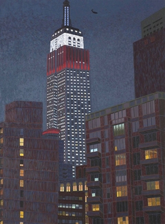 Empire State Building II by Yvonne Jacquette