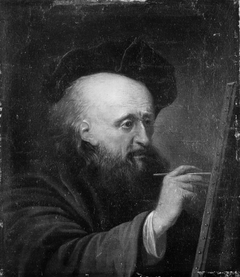 En aldrende maler by Jens Juel