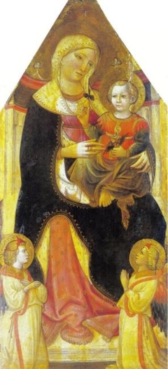 Enthroned Madonna and Child with Angels by Giovanni dal Ponte