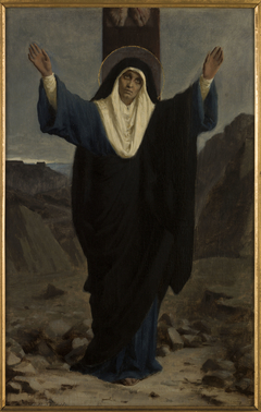 Esquisse pour l'église de Bagnolet : Mater dolorosa by Pierre Fritel