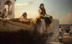 Evening on Terraces (Morocco) by Jean-Joseph Benjamin-Constant