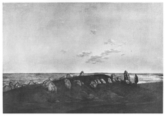 Evening on the Baltic Sea by Caspar David Friedrich