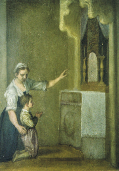 Ex voto alla Madonna by Cigoli