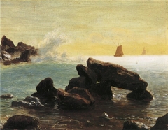 Farallon Islands by Albert Bierstadt