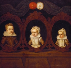 Frederick Henry, Charles Louis and Elizabeth: Children of Frederick V and Elizabeth of Bohemia by German School