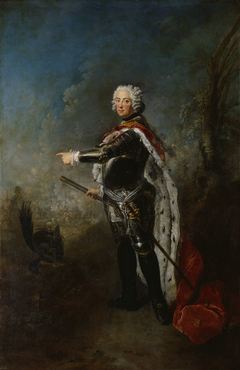 Frederick II, King of Prussia (1712-86) by Antoine Pesne