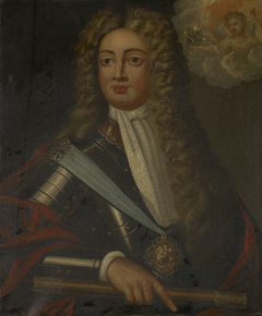 George, Prince of Denmark (1653-1708) and Consort of Queen Anne of England (1665-1714) by J Cooper