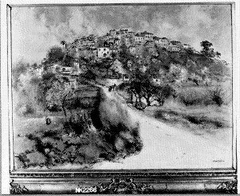 Gezicht op Cannes-sur-mer by Jean-Francois Raffaelli
