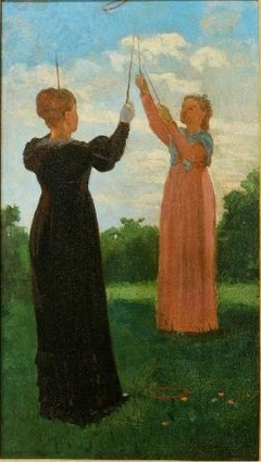 Grace Hoops by Winslow Homer