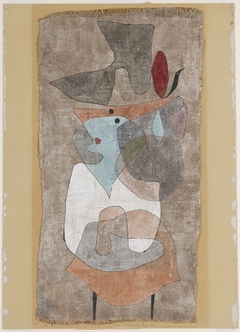 Hat, Lady and Little Table by Paul Klee