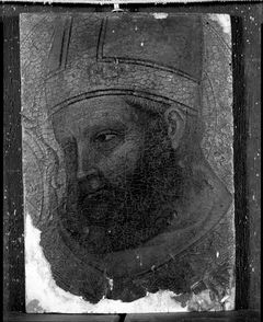 Head of a Bishop Saint by Unidentified Artist