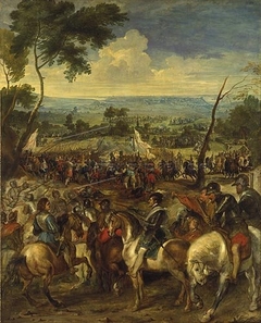 Henri IV at the battle of Arques by Peter Paul Rubens