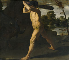 Hercules and the Cretan Bull by Francisco de Zurbarán