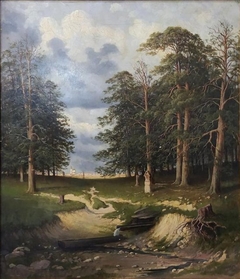 Holy spring by Ivan Shishkin