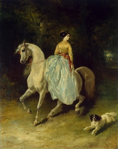 Horsewoman (Amazon) by Alfred de Dreux