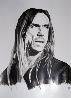 Iggy Pop by Cecilia Garcia Villa