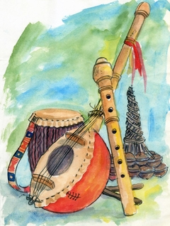 indigenous instruments by Charles Dey