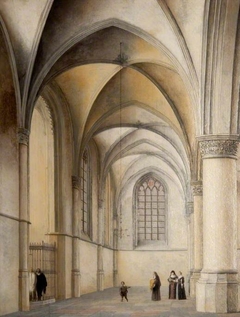 Interior of St. Bavo by Pieter Jansz Saenredam