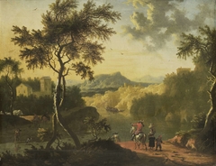 Italian Landscape by Unknown Artist