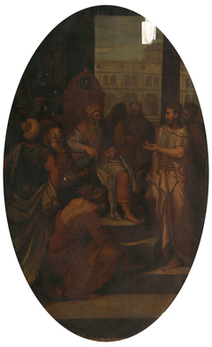 Joseph Presents his Brothers to Pharaoh by Giuseppe Porta