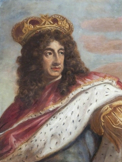 King Charles II  (1630-1685) (Fragment) by Antonio Verrio