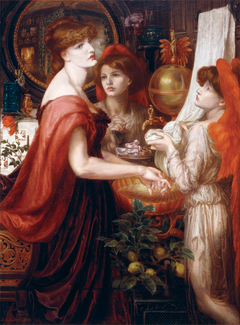 La Bella Mano by Dante Gabriel Rossetti