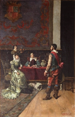 La despedida by Juan Giménez Martín