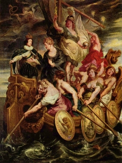 La Majorité de Louis XIII, 20 octobre 1614 by Peter Paul Rubens