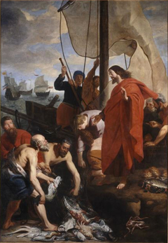 la Pêche miraculeuse by Gaspar de Crayer