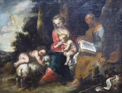 La Sainte Famille et saint Jean-Baptiste by Antonio Maria Vassallo