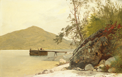 Landing at Sabbath Day Point by John Frederick Kensett