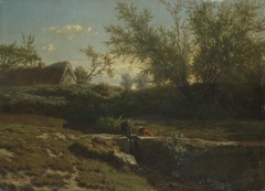 Landscape by Jean-Baptiste Kindermans