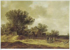 Landscape with Sandy Road by Jan van Goyen