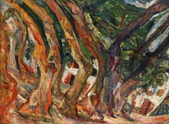 Les Platanes à Céret by Chaim Soutine