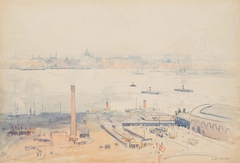 Liverpool (c.1909-11) by Arthur Streeton