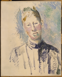 Madame Cézanne by Paul Cézanne