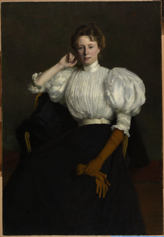 Mademoiselle Marie P. by Joseph Paul Mesle