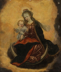 Madonna auf der Mondsichel by Anonymous