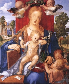 Madonna with the Siskin by Dürer by Albrecht Dürer