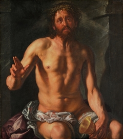 Man of Sorrows with a Chalice (Christ as Redeemer) by Hendrik Goltzius