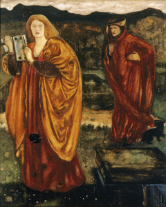 Merlin and Nimue by Edward Burne-Jones