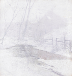 Misty Day in Winter by Leon Foster Jones