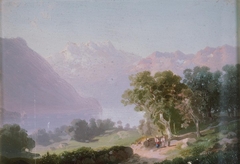 Mountain landscape II by Anonymous