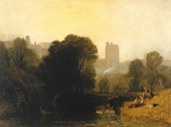 Near the Thames’ Lock, Windsor by J. M. W. Turner