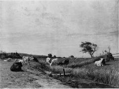 Normandy Pastoral: Near Honfleur by Joseph Foxcroft Cole