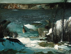 North River by George Bellows