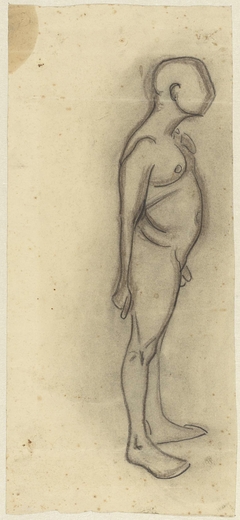 Ontwerp voor beeld van Christiaan de Wet by Joseph Mendes da Costa 1863-1939